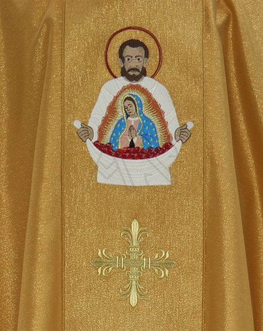 Chasuble gothique "Saint Juan Diego" 430-G63g