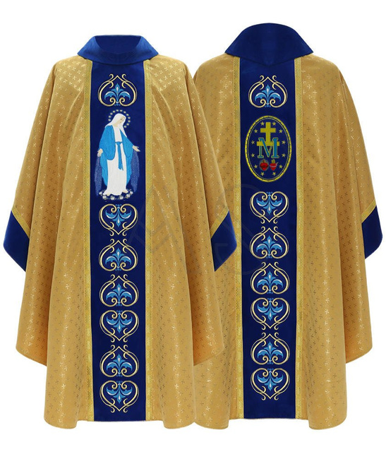 Gothic Chasuble "Our Lady of Grace" 449-AGN61g