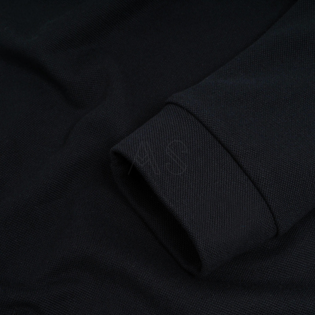 Czarna koszulka polo z długim rękawem PD-CZ